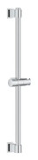 Duschstång - GROHE Vitalio Universal 27724001 - 60cm - Ø 22 mm - Justerbart övre fäste - Lim eller skruv - Krom