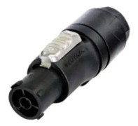Neutrik NAC3FX-W-TOP-L Rak kabeluttag 16 A Svart 1 st.
