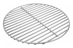 7440 34CM Ljus Nickelpläterat Stål Grillgaller för Weber Charcoal Kettle 47CM Kolgrill Grillar, Weber One-Touch, Bar-B-Kettle, Smokey