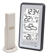 LA CROSSE TECHNOLOGY WS9130IT-MEGMA Anslutbar väderstation utan gateway - Svart