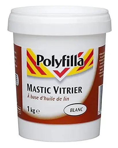POLYFILLA GLAZER'S KITTA BASERADE PÅ LINOLJA - FÄSTNING AV FÖNSTER A