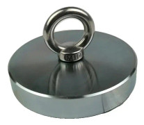 Neodymium Fiskemagnet, Stark N52 Klass, 500KG Dragkraft, D97 500KG