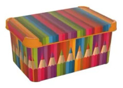 Domoletti Boxstorage Btsp 10L W/Lid 34.5X23x16cm