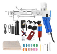 Tuftningspistol, 2-i-1-design, Mattskärningsmaskin, EU 220V med trimmer