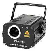 Disco Ljusfest, Bluetooth Ljud, Kraftfull Laser, F2800A, EU-kontakt