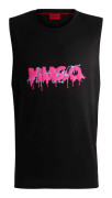 Hugo Dopical ärmlös T-shirt Rosa XL Man