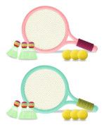 Barnens tennisracketset, barnens badmintonset, lätt badminton, barnens badminton, racketset