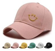 Basebollkeps med broderi, enfärgade kepsar unisex justerbar bomull 6-panels vintage trucker-keps toppkeps golf löparkeps utomhuskeps