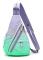 Canvas Sling Bag - Liten Crossbody Ryggsäck Axelväska Casual Dagryggsäck för Män Kvinnor
