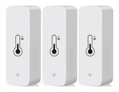 3x Tuya WiFi Temperatur- och Fuktighetssensor Inomhus Termometer Hygrometer-XF4-