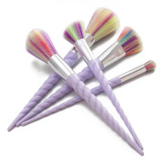 5 st Sminkborstar - Unicorn - Rainbow multicolour