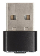 Mouse Jiggler 2 lägen Håll skärmen aktiv Switch-knapp Plug and Play Mini Mouse Shaker för spelmötespresentation Svart