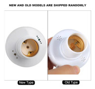 E27 Skruv Trådlös Fjärrkontroll Ljus Lampa Glödlampa Hållare Lock Socket Switch 220V