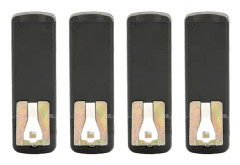 Ersättningsbältesklämma för Motorola 2-vägsradio - 4-pack