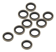 5 st motorcykel banjo-bultar och brickor för bromsok huvudcylinder M10 x 1,25 mm
