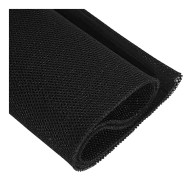 1,4 m x 0,5 m Dammskyddande tyg Stereo Audio Högtalare Mesh Grill Tyg Svart