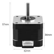 1 st 4-led 12V 1.3A 0.30Nm Stepper Stegmotor 42 för 3D-skrivare