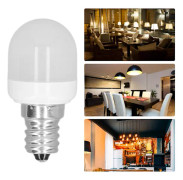5 st LED-lampor E12-gänga Mjukt ljus 1,5W 75LM LED-lampor för skrivbordslampa Takfläktslampa Vägglampa AC220V Varmvitt ljus 6000K