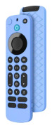 (Blå) Skyddande fodral för Alexa Voice Remote Control Pro Fjärrkontrollsskydd Silikon Kompatibel med
