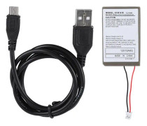 2000mA Laddningsbart Batteri Med USB-kabel för PS4-spelkontroll