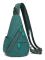 Canvas Sling Bag - Liten Crossbody Ryggsäck Axelväska Casual Daglig Ryggsäck för Män Kvinnor