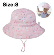 1 st baby solhatt baby pojke hattar småbarn hatt hink hatt för baby flickor spädbarn strandhatt med bred brätte barn kepsar(S)