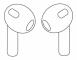Apple AirPods - 3. generationen - äkta trådlösa hörlurar med mikrofon. - öronspets - Bluetooth - vit | Lightning laddningsfodral