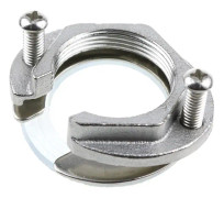 31 mm rostfritt stål C-typ Kökskran Antilösande mutterlock Cap Bricka Tillbehör Set Krantillbehör Tvättställ Kran Fixering Fi