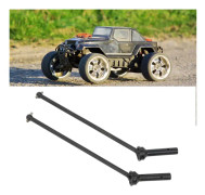 2PCS 185mm RC CVD Drivaxlar Stål RC Fram och Bakre CVD Drivaxlar RC-delar för ARRMA 1/7 1/8 RC Bil Svart