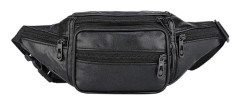 Midjev?ska Fanny Pack Br?stv?ska i l?der