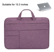 Lätt och vattentät 13,3/15,6 tums laptopfodral Laptopväska med axelrem Laptopväska