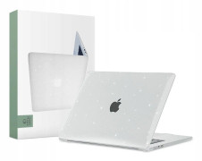 Tech-Protect Macbook Air 15 Skal Smartshell - Glitter Clear