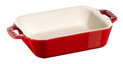 STAUB Staub rektangulär ugnsform 14 x 11 cm röd