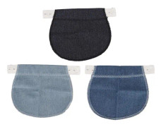 3-pack Graviditetsbyxutvidgare Professionell Bärbar Justerbar Mjuk Elastisk Graviditetsmidjeutvidgare 0.1
