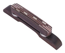 Slitstarkt trä Rosewood justerbar bro reparationsdel tillbehör för mandolin