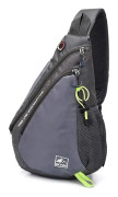 Lättviktig Bröstväska Axelväska Sling Bag Messenger Bag kompatibel Män Kvinnor kompatibel Skola Resor Vandring Camping Utflykt Cykling Ridning Dura