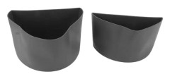 6QT Silikon Slow Cooker Liners Återanvändbara Läcksäkra 2 i 1 Slow Cooker Avdelare Liner Kökstillbehör för Hemmet Grå
