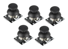 5 st Dual-axis joystickmodul för PS2 spelkontroll Gamepad kontrollspaksensor för Arduino
