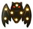 Halloween modellering lampor dekoration, set om tre glada Halloween-fester, L