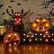 Halloween modellering lampor dekoration, set om tre glada Halloween-fester, L