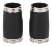 2 ST Clarinet Stämgaffel Bb Diskant Pitch Pipe Clarinet Barrel Ersättningstillbehör 58MM