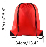 10 st dragsnöre ryggsäck dragsnöre sportväska gym ryggsäck bulk för skola gym sport resor