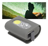 Löpljus Clip On LED Typ C USB Laddning Magnetisk 5 Nivåer för Nattjogging