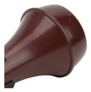 Trumpet Mute Silencer Semi Closed Mini Lätt Vikt Övning Musikinstrument Verktyg (Vinröd)