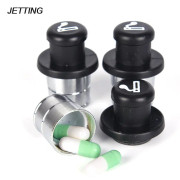 1 st bil lättare formad metall säker hemlig Stash avledning Pill Box Container Pill Splitters