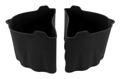 2st Slow Cooker Liner 6?7QT Silikon Cook Pot Divider Slow Cooker Cooking Liner f?r Hemrestaurang Svart
