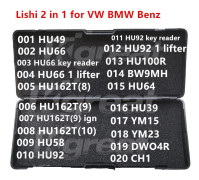001-020 Lishi 2 in 1 2in1 HU49 HU66 HU162T(8) HU16