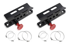 2X Universal Quick Release Roll Bar Brandsläckare Monteringsfäste för Jeep Wrangler Polaris RZR Ranger Can-Am Maverick