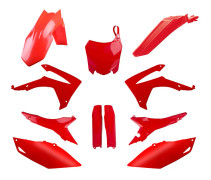 Polisport Off Road Plastkit Mx Full Honda Crf250r 14-17/crf450r 13-16 Röd