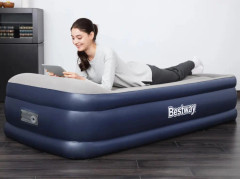 Bestway Luchtbed Tritech 1-persons 191x97x46 cm blå